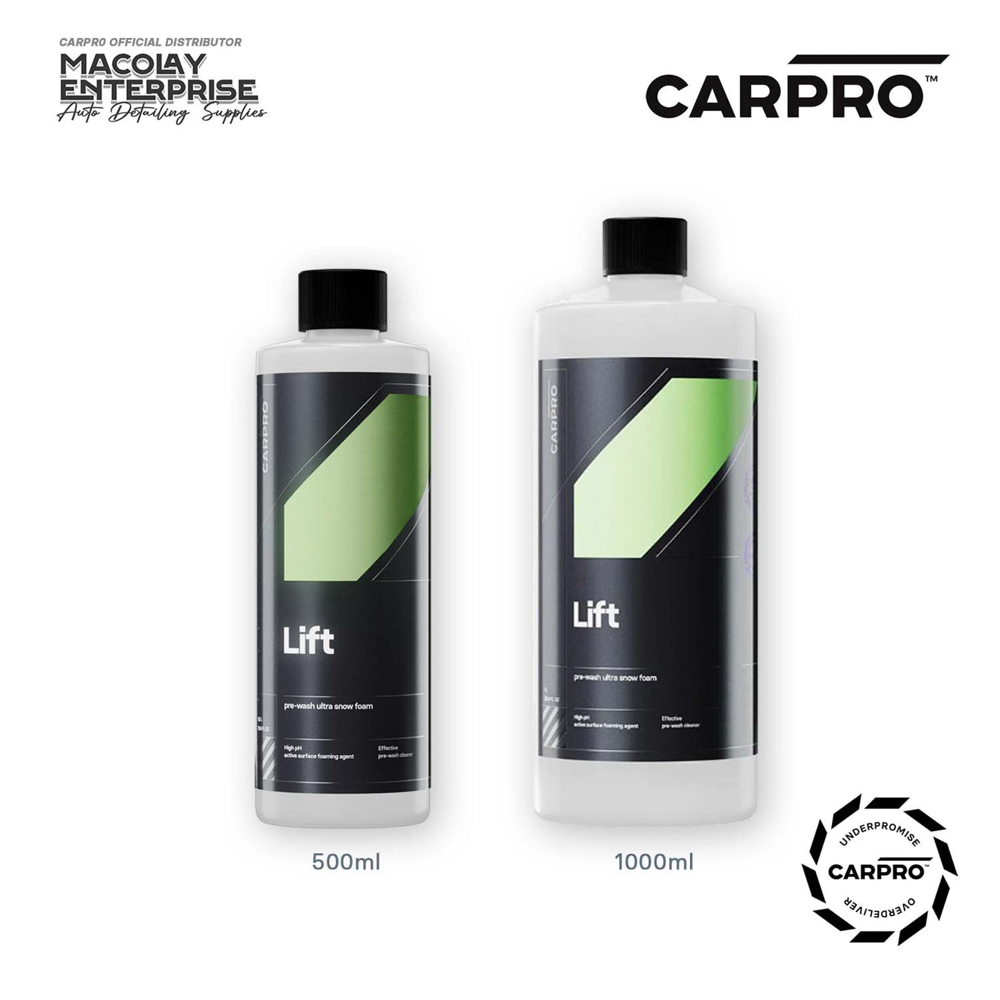 CarPro Lift Pre Wash Shampoo 500ml or 1 Liter