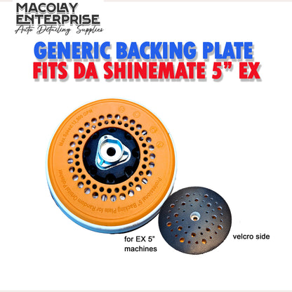 PO-019 Generic 5 inch Backing Plate for Shinemate Dual Action EX Machines