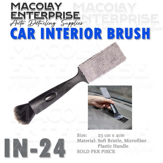 IN-24 Double head Detachable Air Vent Car Interior Brush