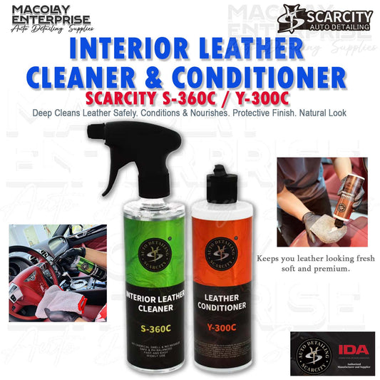 Scarcity Interior Leather Cleaner or Leather Conditioner 500ml