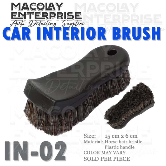 IN-02 Horsehair Car Upholstery Interior Brush