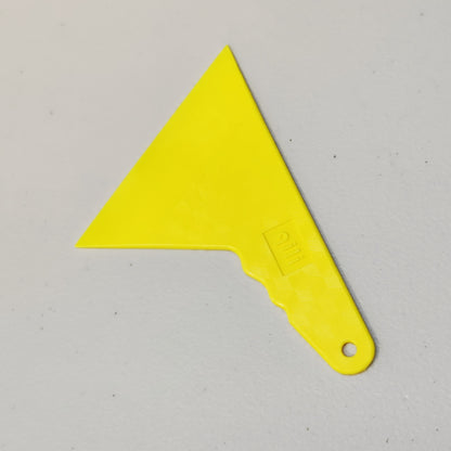 WR-116 Qili Triangular Scraper Straight Handle for Car Tint