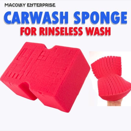 Red Sponge for Rinseless Carwash