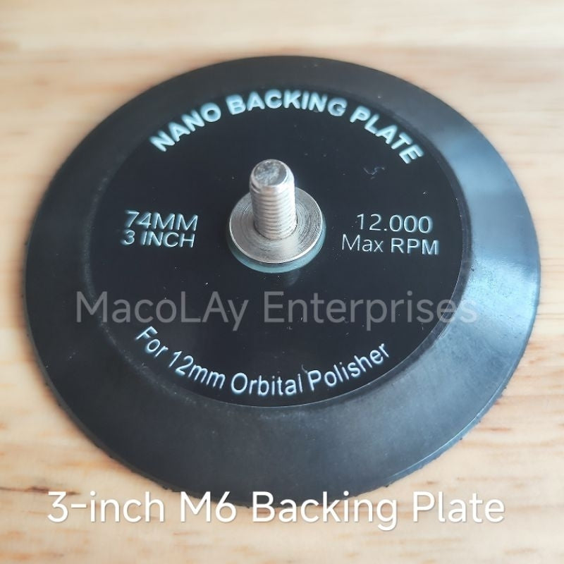 PO-014 Backing Plate  M6 Thread for Mini Polisher