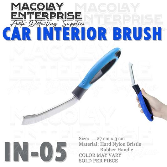 IN-05 Hard Nylon Bristle Car Interior Detailing Brush