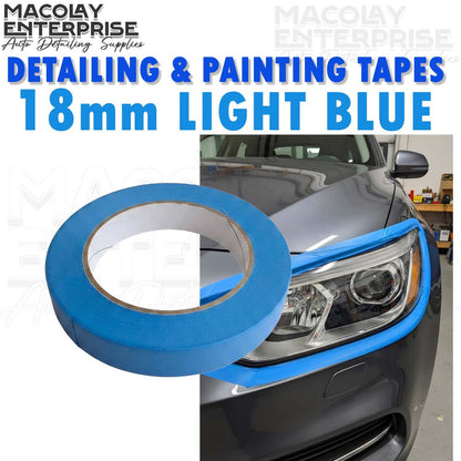 DT-039 Colored Detailing Tapes 50meters 18mm or 30mm