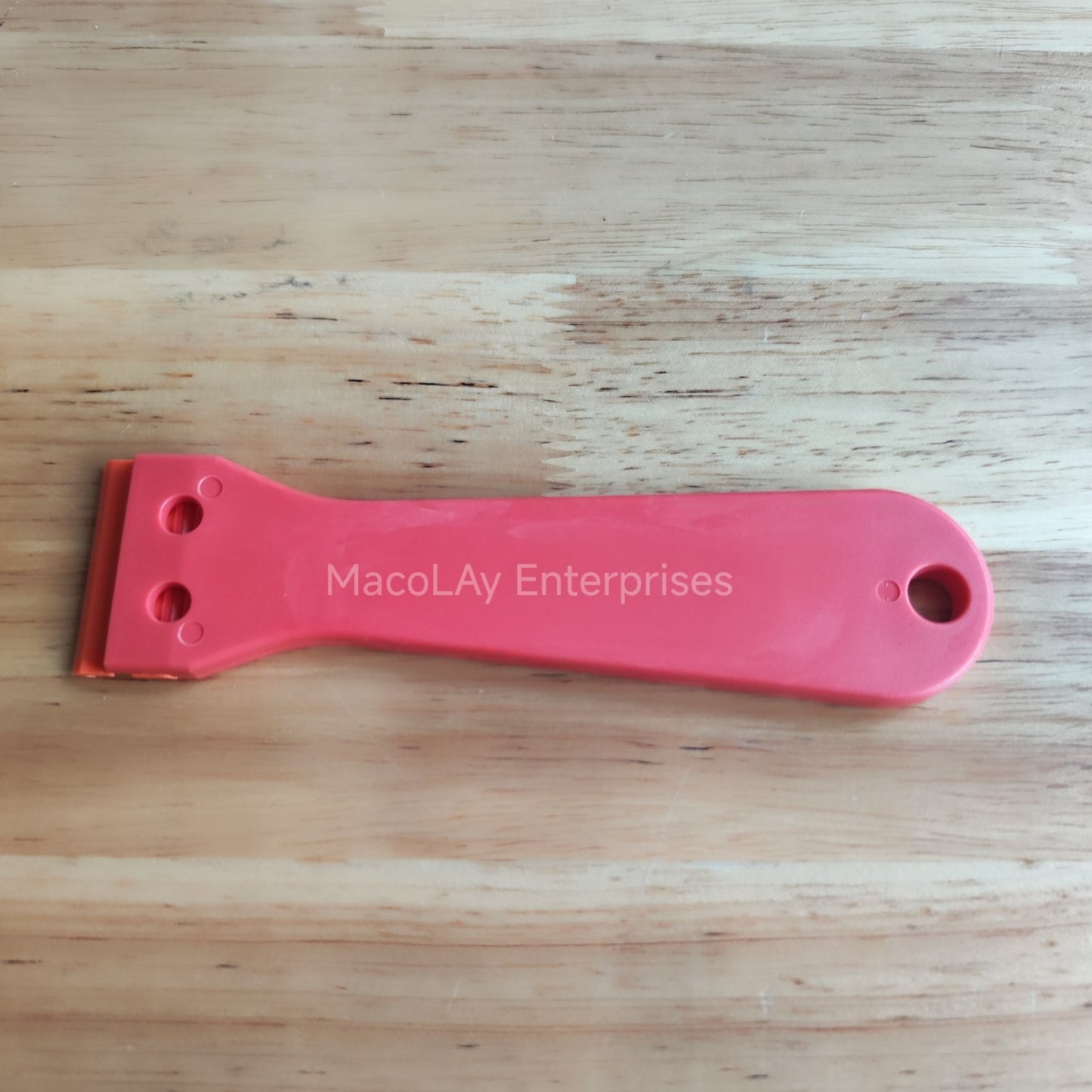 WR-075 Red Plastic Scraper  for Car PPF