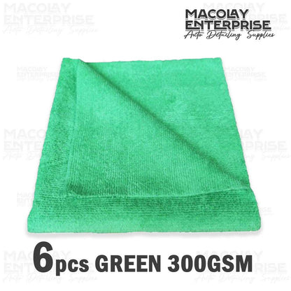 300gsm 40x40cm Premium Color Edgeless Detailing Microfiber Towel