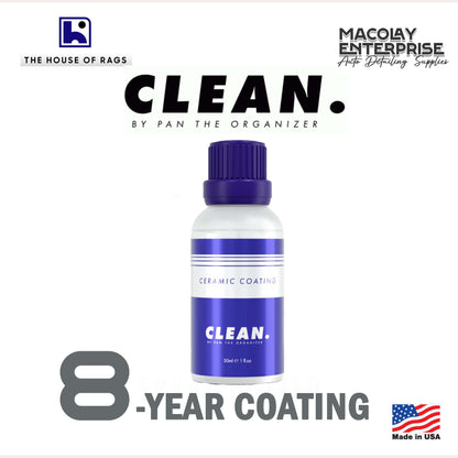 CLEAN. by Pan the Organizer Ceramic Coating 30ml