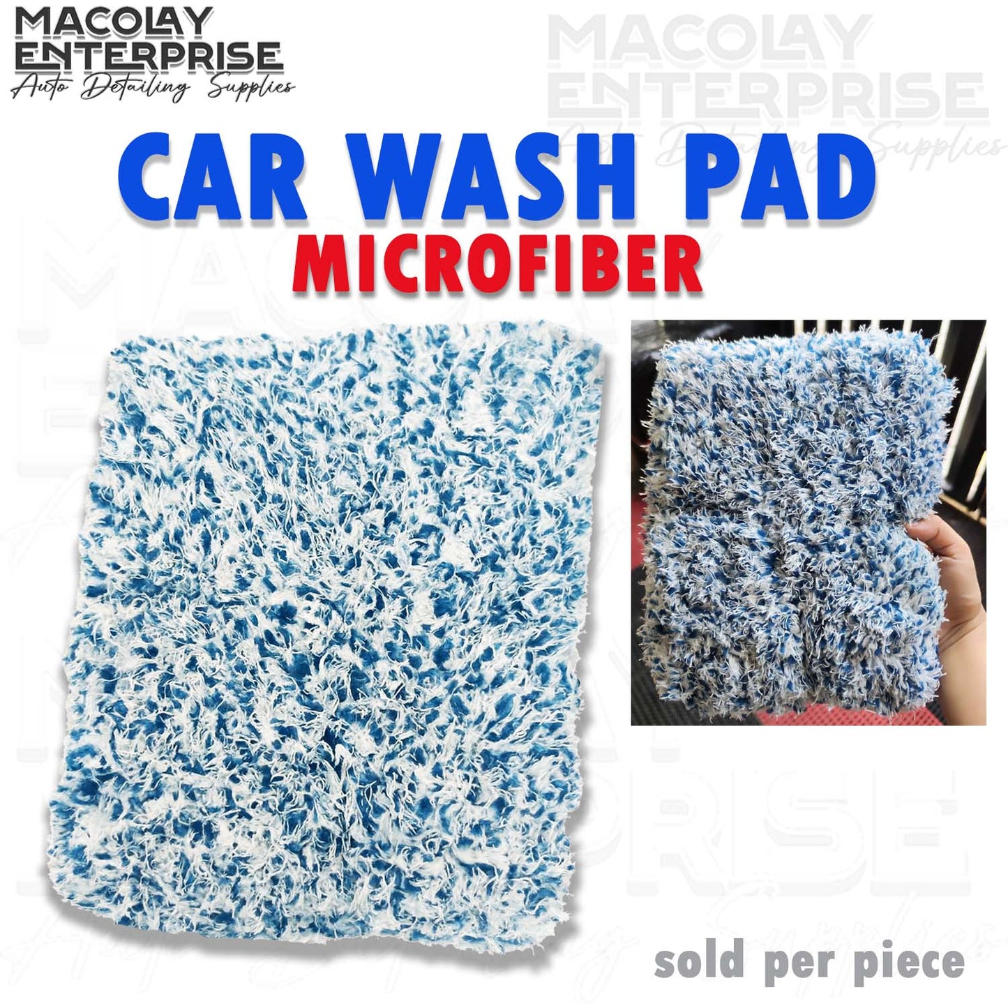 Premium Microfiber Car Wash Pad