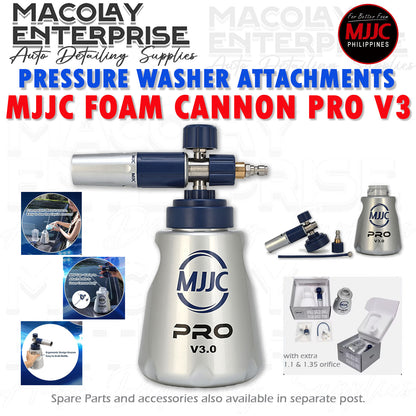 PA-008 MJJC PRO V2, S V3.0 or  PRO V3 (new bottle)  Foam Cannon for Pressure Washer
