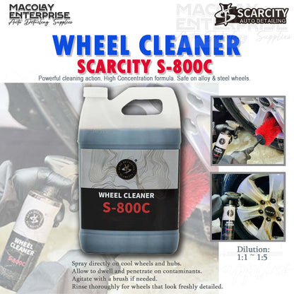 Scarcity Wheel Cleaner 500ml or 1 gallon