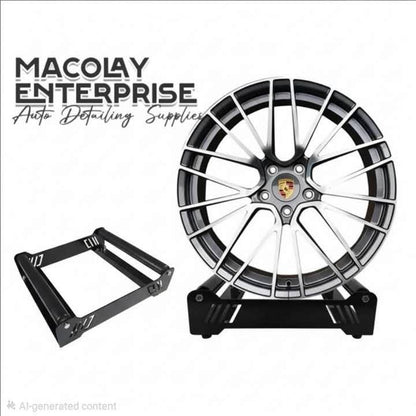 DT-032 Wheel Stand for Wheel Detailing 2 Rollers