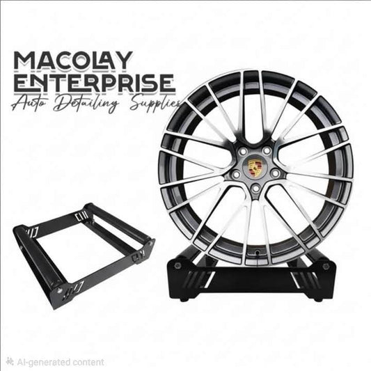 DT-032 Wheel Stand for Wheel Detailing 2 Rollers