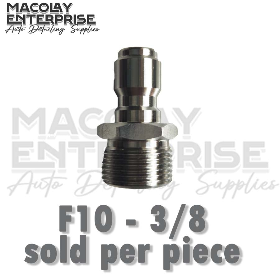 F10 Pressure Washer M22  male to 1/4 or 3/8 QC Fittings