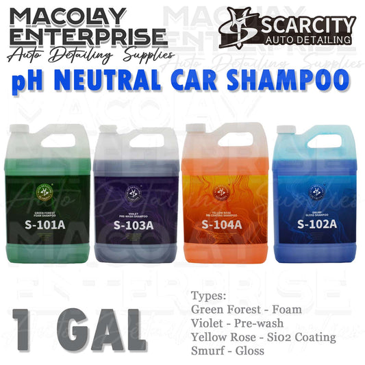 SCARCITY pH neutral Car Shampoo 1 gallon/4L