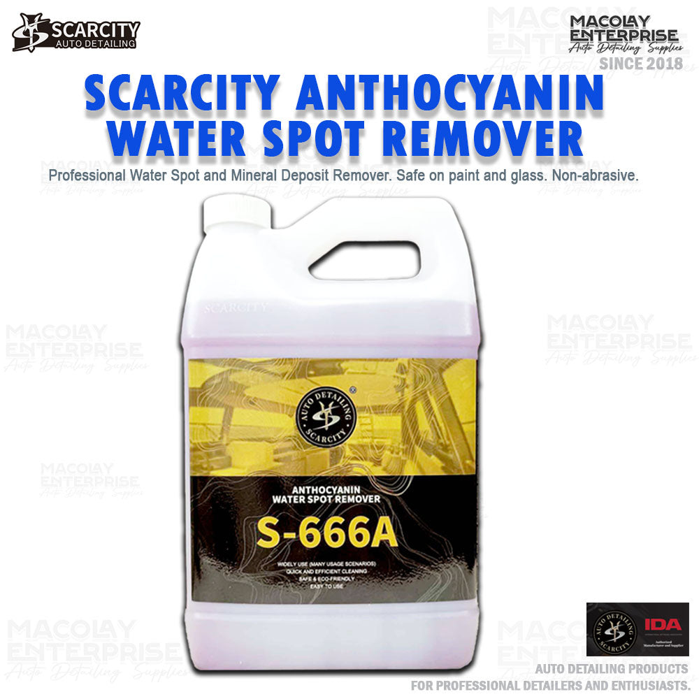 Scarcity Anthocyanin Car Water Spot Remover 500ml or 4L