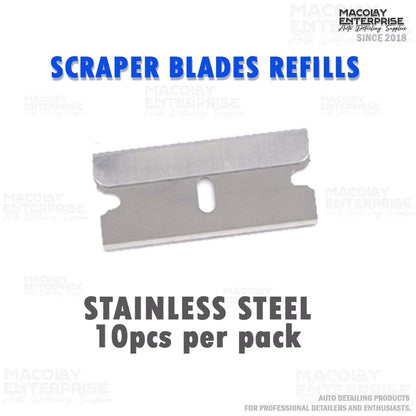 WR-102 4-cm Plastic/Stainless Blade Scraper Refill