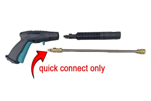 PA-023 Pressure washer gun Attachment for Bosch and Black & Decker