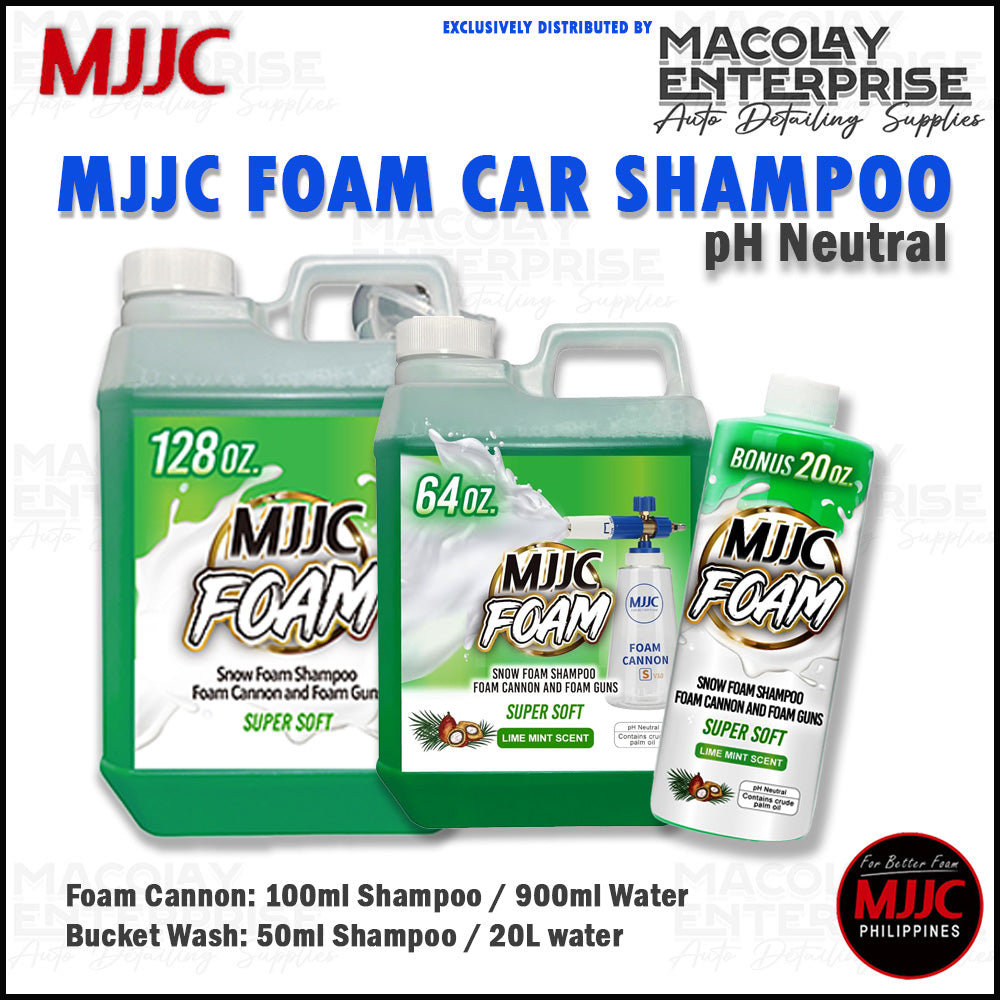 MJJC  Lime Mint Scent pH Neutral Foam Car Shampoo